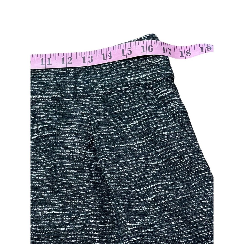 Loft Metallic Tweed Mini Skirt Women's with 2 Pocket Size 12 P - Picture 9 of 14
